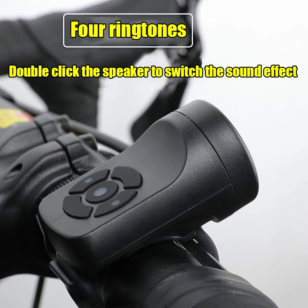 

Велосипедные звонки 2 в 1, зарядка через USB, для горных и шоссейных велосипедов, электроколокольчики с защитой от кражи, сигнализация, Аксессу...