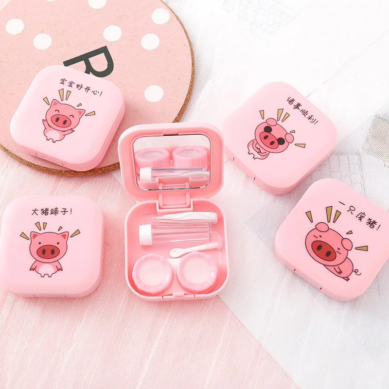 Портативная дорожная косметичка милый акриловый Органайзер для косметики ящик