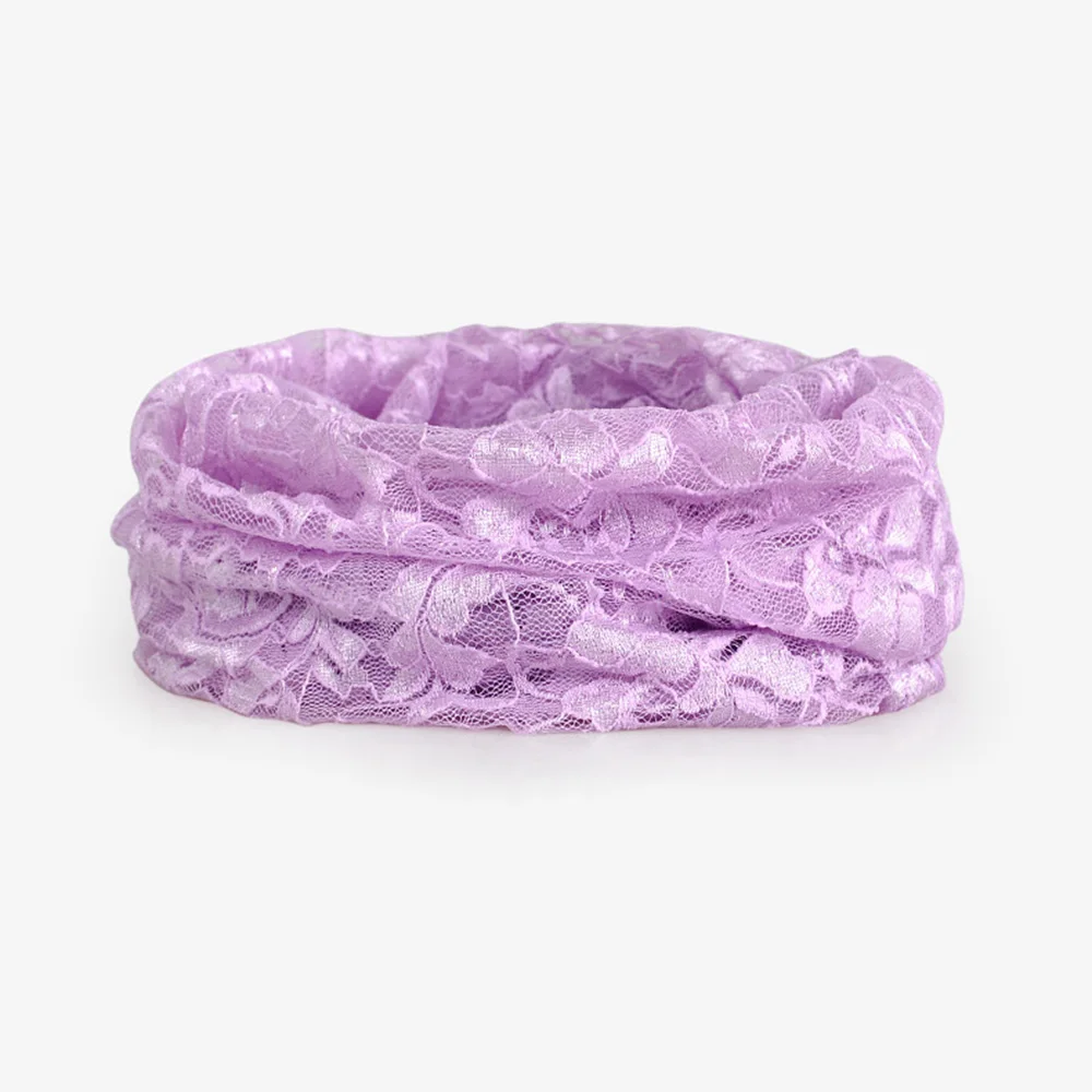 

[AETRENDS] Women Lace Slouchy Beanie Skull Cap Lightweight Stretch Sleep Hat Beanies Collar Scarf Chemo Hats Caps Z-10018