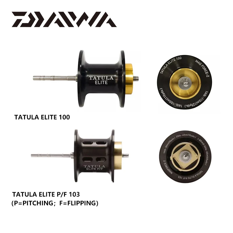 Рыболовная катушка DAIWA TATULA ELITE/tatula ELITE P/F низкопрофильная 7RB + 1RB макс. нагрузка 5 кг/5