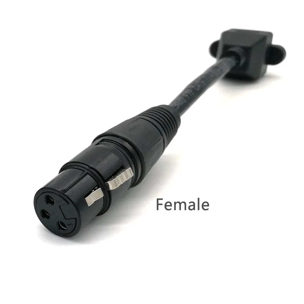 15 см XLR 3 контактный разъем для RJ45 гнездовой сетевой адаптера конвертер Кабель