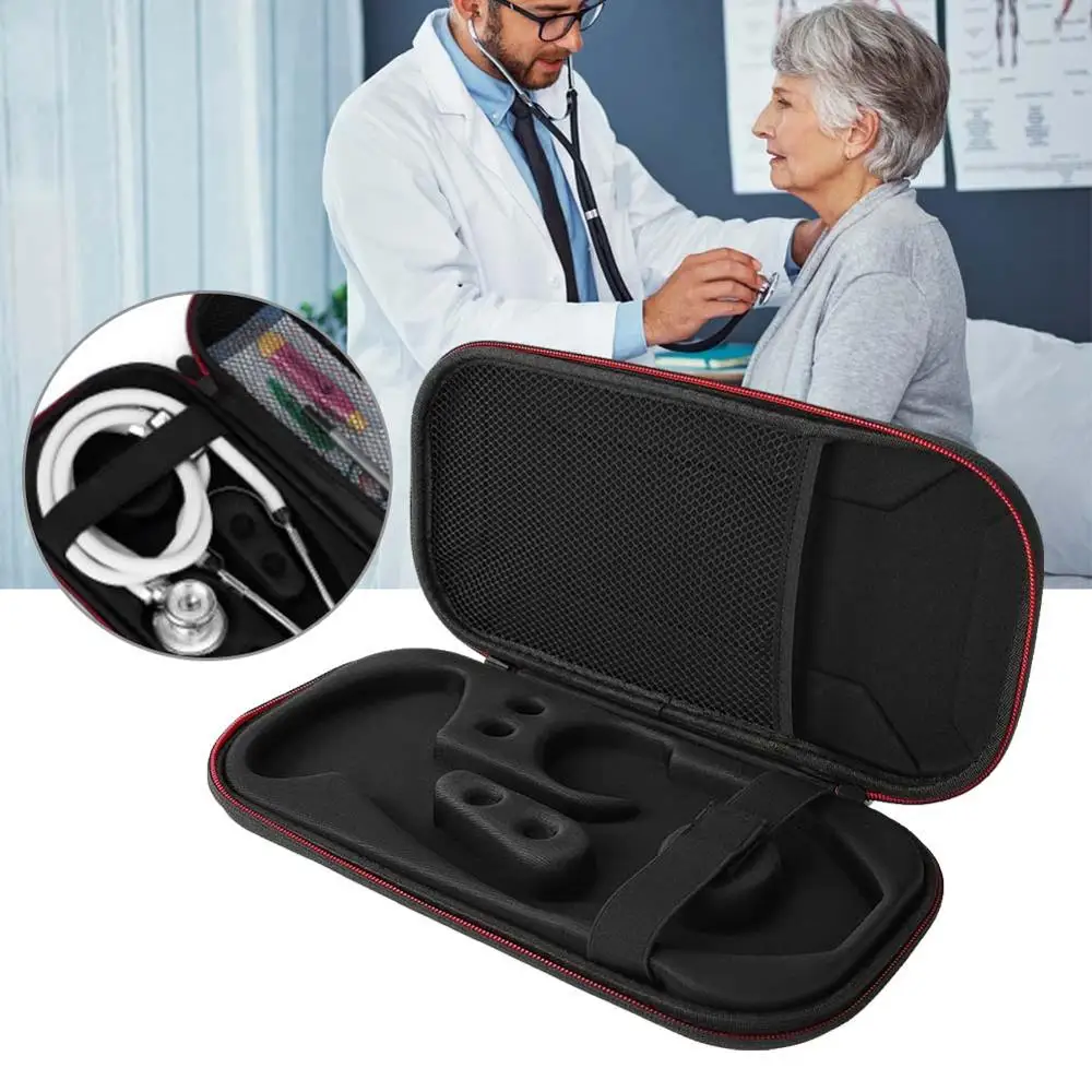 

Case for Doctors/Nurses.Stethoscope Carrying Case Box Cover Pouch For 3M Littmann/MDF/ADC/Omron Stethoscope/Hard Drive Storage