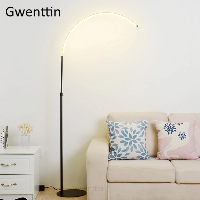 Современные Напольные лампы для рыбалки гостиной спальни прикроватная лампа