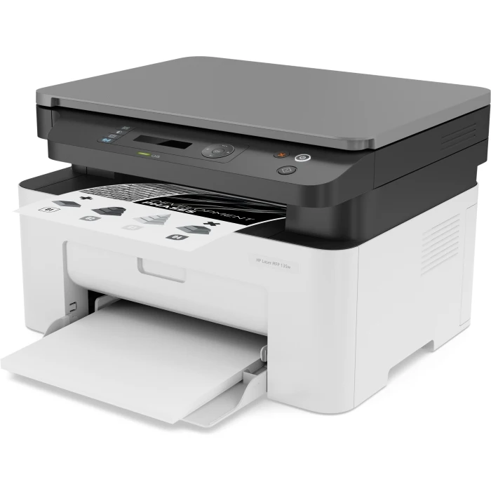 МФУ лазерный HP Laser 135w /A4/ принтер/ сканер/ копир/ 1200dpi /20ppm/ 128Mb/ WiFi/ USB - купить по