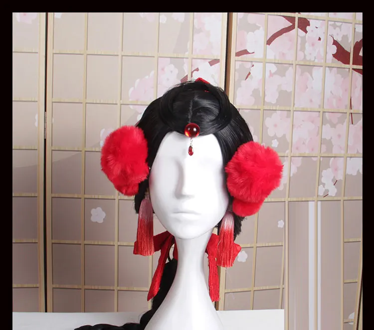 Индивидуальный размер SSR Onmyoji Menreiki костюм кимоно для косплея платье wafuku Униформа костюмы для Хэллоуина для женщин аниме одежда парик COS