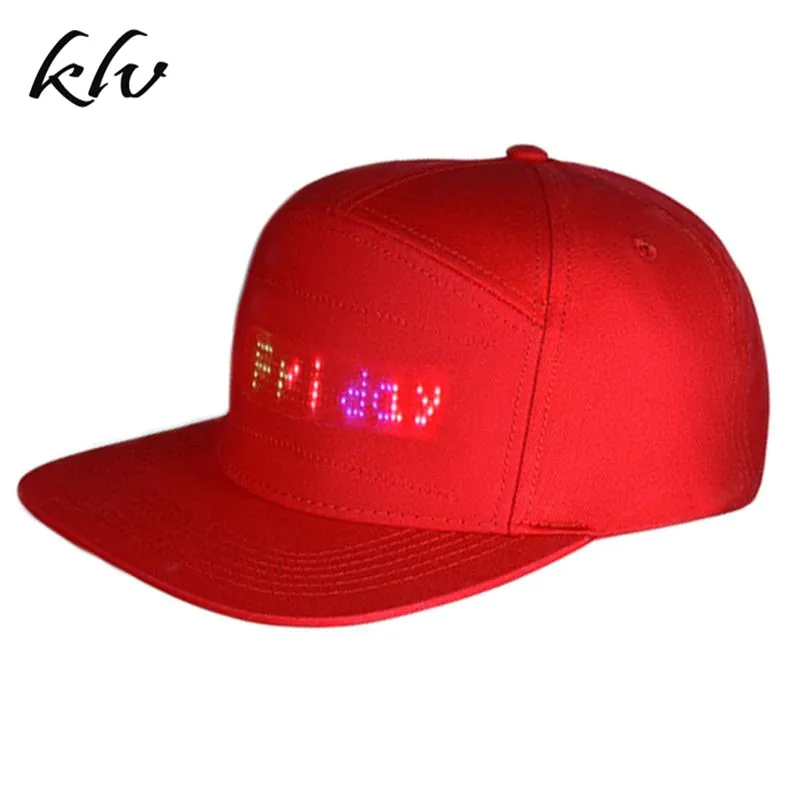 Бейсболка унисекс со светодиодной подсветкой и поддержкой Bluetooth|Мужские