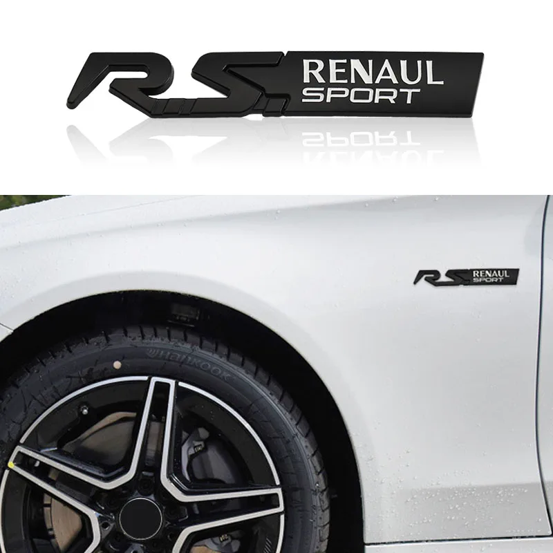 Автомобильная наклейка RS GT Спортивная с эмблемой для Renault Clio Megane Scenic laguna Logan Koleos