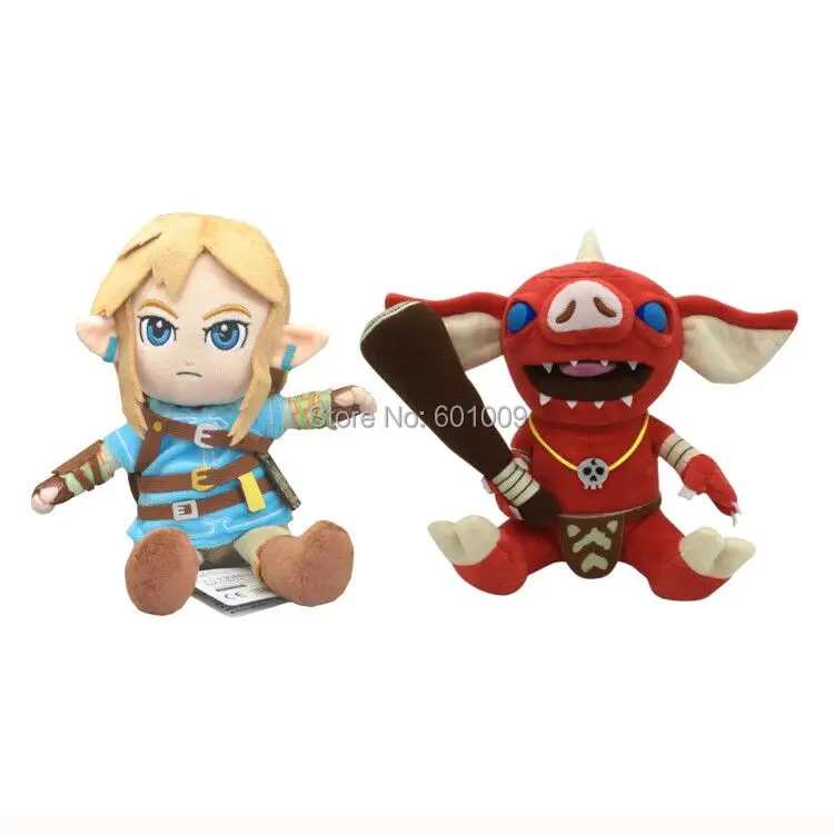 2 шт. плюшевые игрушки Bokoblin & Link Boy 20 28 см|Мягкие животные| |