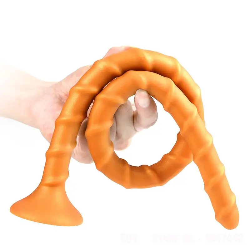 Длинный фаллоимитатор 59 см анальная пробка из жидкого силикона расширитель в