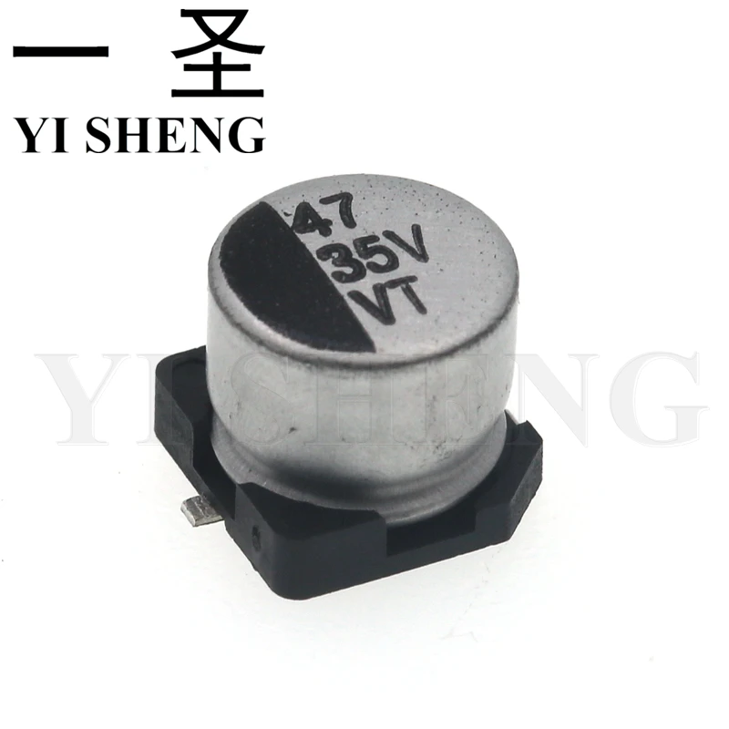 

10PCS Electrolytic capacitor 35V47UF 6*5mm SMD aluminum electrolytic capacitor 47uf 35v