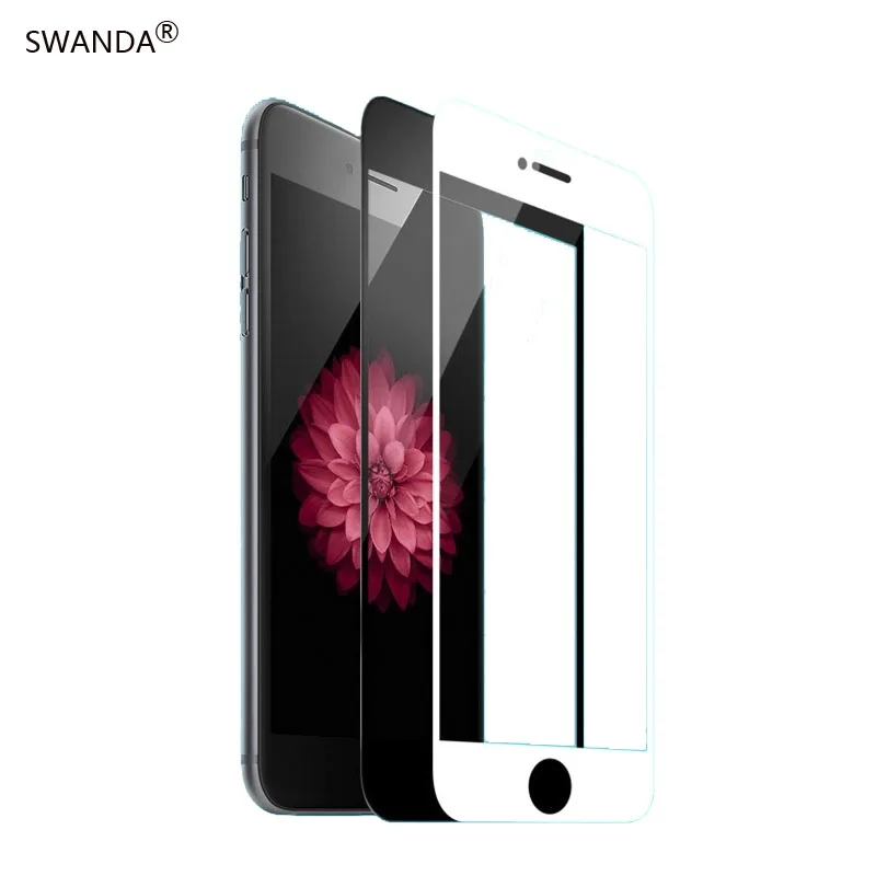 Закаленное стекло I6 на весь корпус для iPhone 6 6S защита экрана 4 7 дюйма Защитная