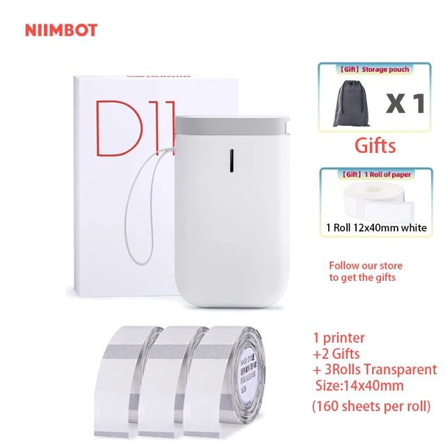 Принтер для этикеток NIIMBOT D11 D61 