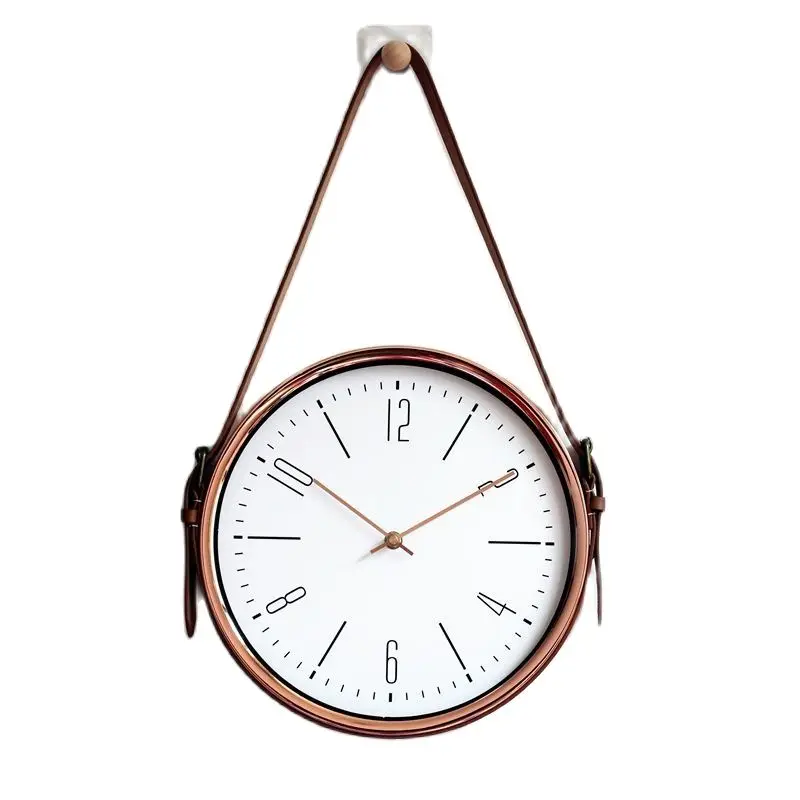 Современные настенные часы в скандинавском стиле металлические большие 3d