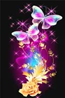 Алмазная 5D картина сделай сам, Набор для вышивки с цветами, бабочками, мозаика, украшение для дома