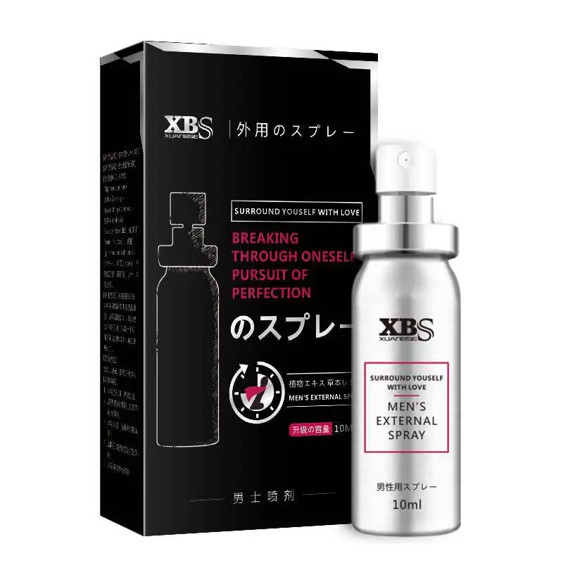 Ослепительный спрей Xbs True Color 10 мл японский мужской для борьбы с большим