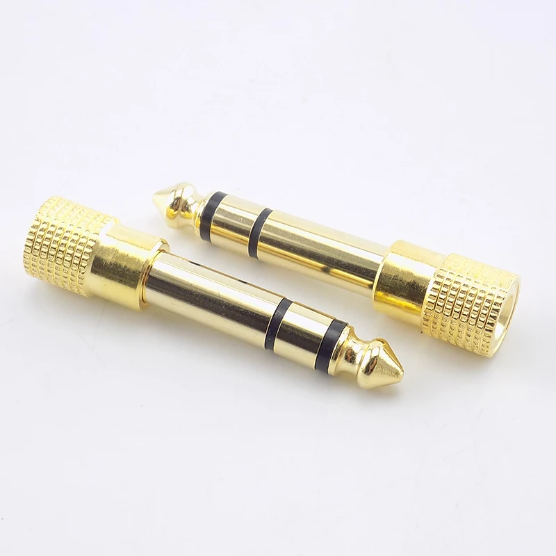 3.5mm Male 6.5mm Female Jack Stereo Headphone transmitter 3.5 6.5 Audio mic guitar Adapter Connectors Microphone | Обустройство дома