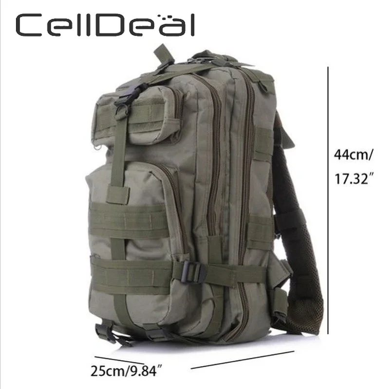 1 шт. 30 л треккинговые спортивные дорожные рюкзаки 3P Водонепроницаемая Военная