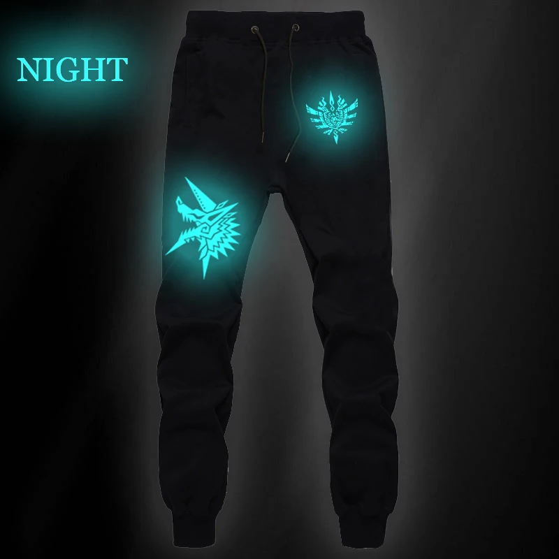 

New Monster Hunter Luminous Pants Students Sports Summer Breathable Pants Cotton Straight Pants Jogger Jogging Long Pants