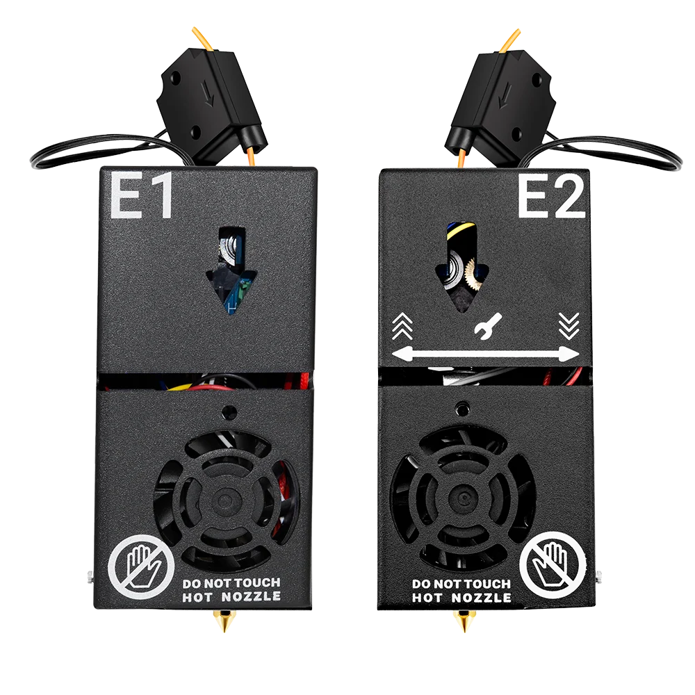 Комплект насадок для 3D принтера Tenlog двойной экструдер и сопло с поддержкой