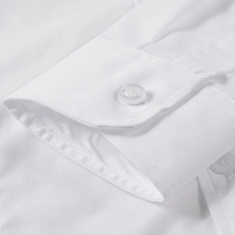 

Beninos Women's Formal Work Wear White Simple Shirt