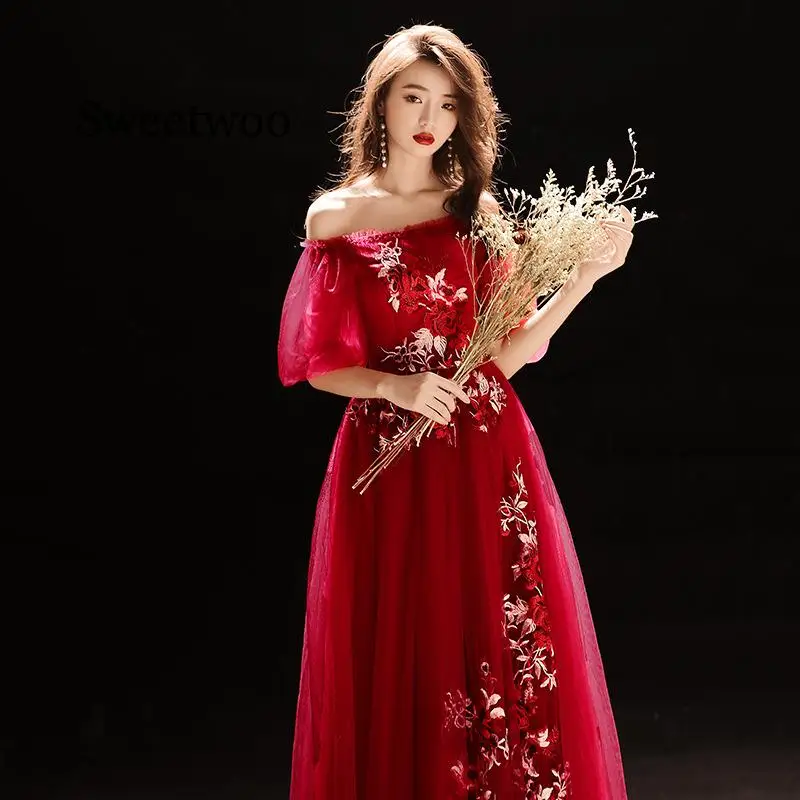 Платье-макси с вырезом лодочкой вечернее платье знаменитости элегантное