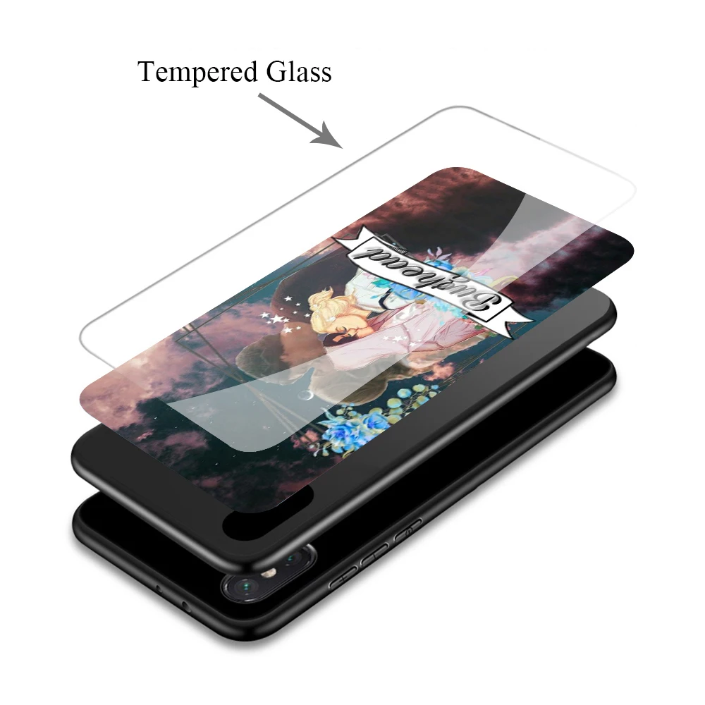 Мягкий чехол Lavaza Riverdale TV с закаленным стеклом в виде змеи для Huawei Honor 8x9 Mate 20 P10 P20 P30