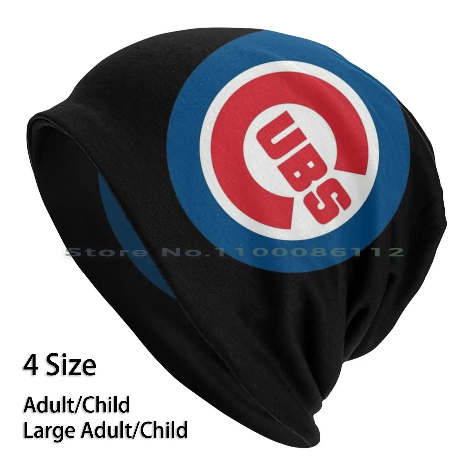 

Cubs-Chicago Beanies Knit Hat Logo City Brimless Knitted Hat Skullcap Gift Casual Creative