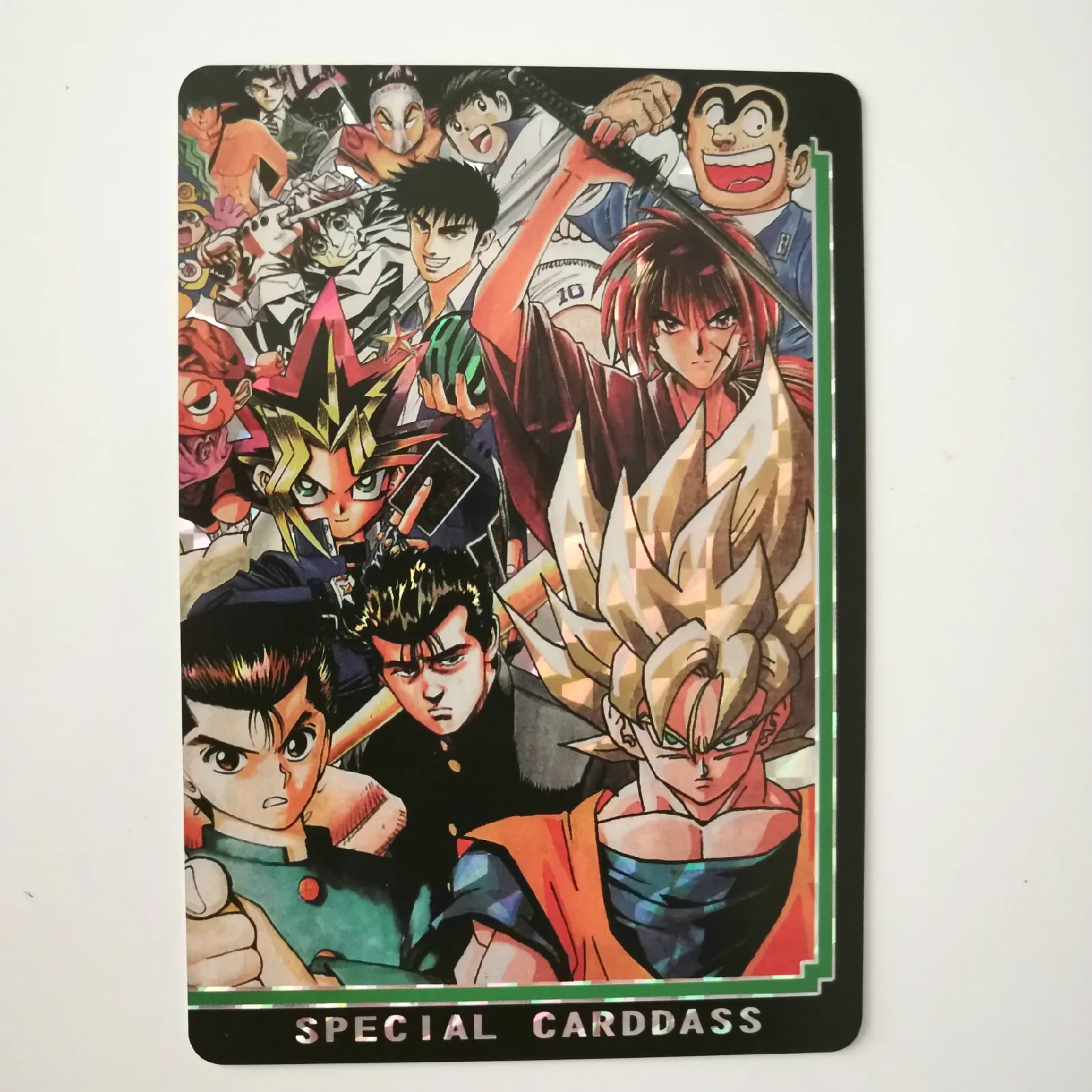 I Супер Dragon Ball ограничен до 50 Сексуальная Одиночная ограниченная карта герои битва ультра инстинкт Гоку Вегета Коллекция игр аниме-открытки - Цвет: I