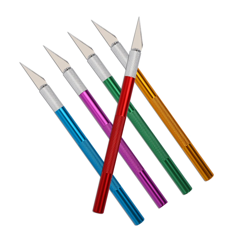 6 лезвия ремесло режущий нож для рукоделия резьбы трафарет хобби точилка модель