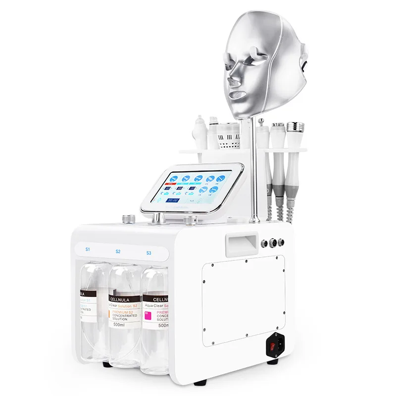 8in1вакуумная Очистка лица гидрокислородная струйная очистка очиститель акне