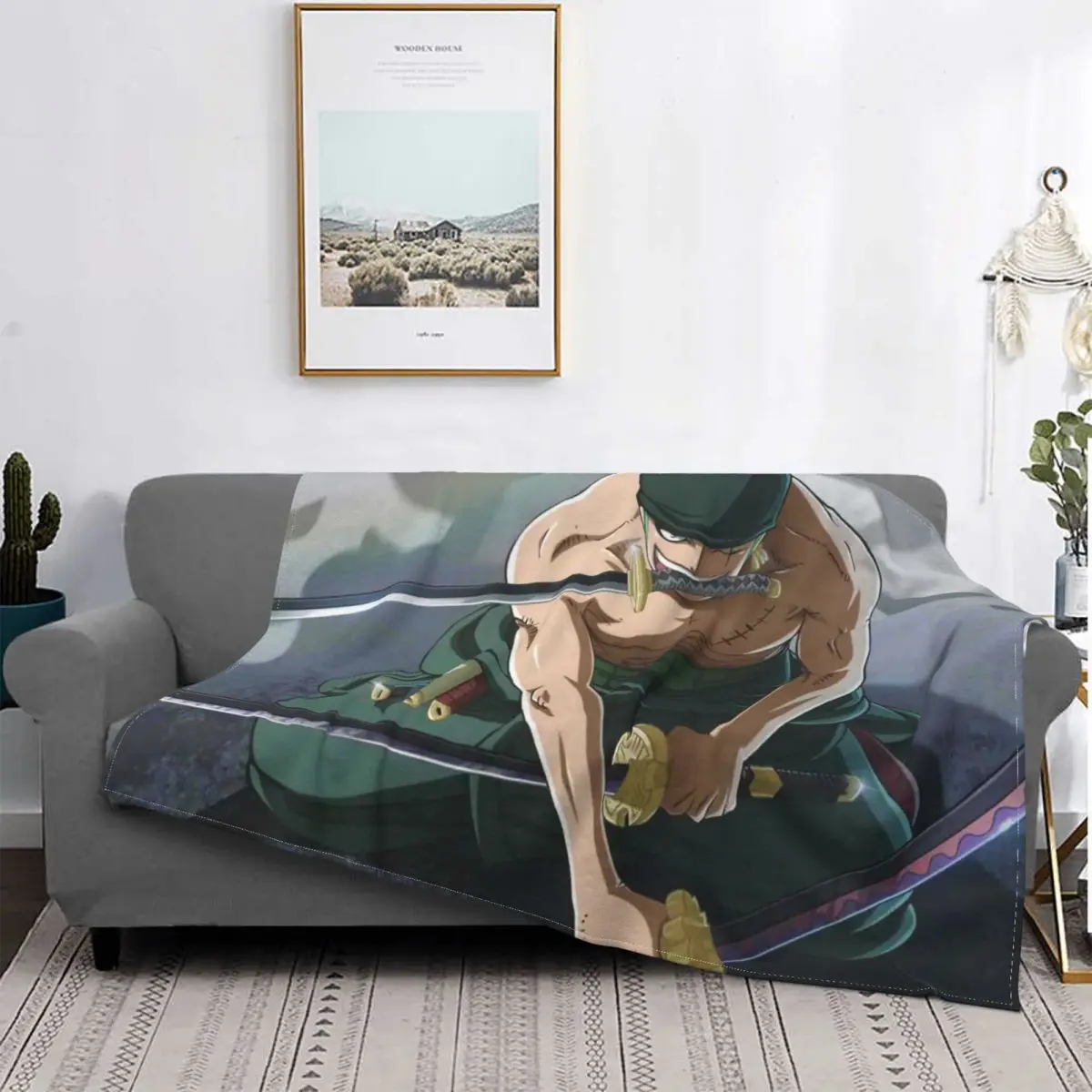 

Слитное аниме одеяло с принтом храбрости теплый дышащий фланелевый плед одеяло s для кровати офиса