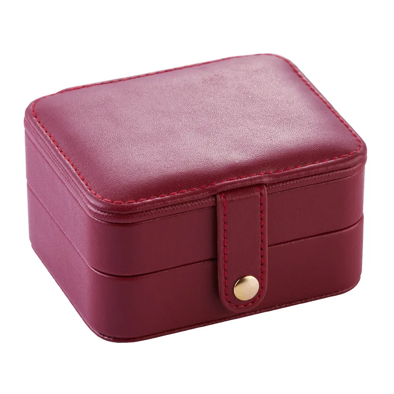 

Jewelry Organizer Large Jewelry Box High Capacity Jewelry Casket Makeup Storage Makeup Organizer Leather Beauty Travel Box