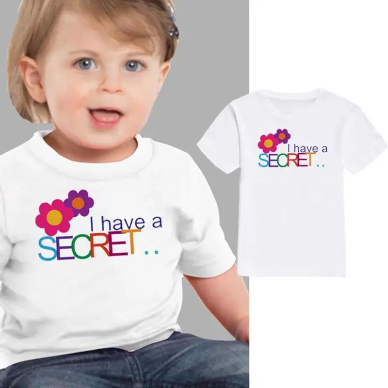 

Children Printed T-Shirts Baby Kids Leisure Short Sleeve Summer Round Neck Fashion Stitching Cotton Comfortable Clothing