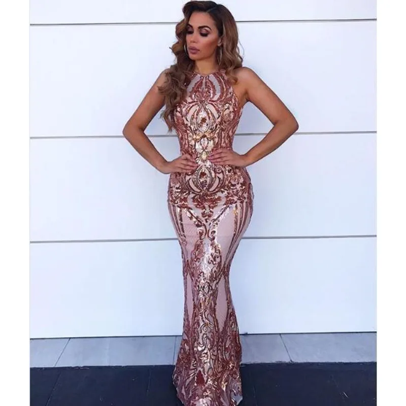 Женское вечернее платье с открытой спиной Nattemaid Элегантное Длинное Платье макси