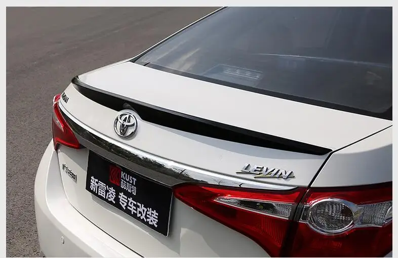 Высококачественные АБС пластик для заднего крыла багажника губ спойлеров Toyota