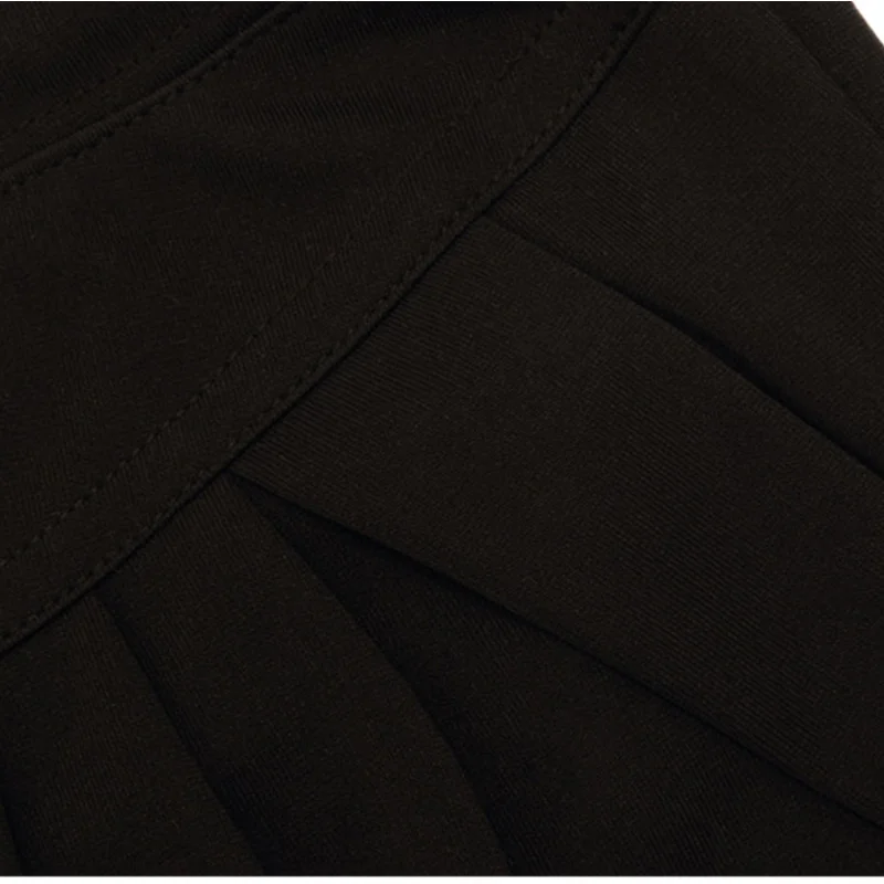 

Fashion Women Harem Pants Mid Waist Summer Plus Size Loose Classic Trousers Female Pleated Solid Black Female Pants