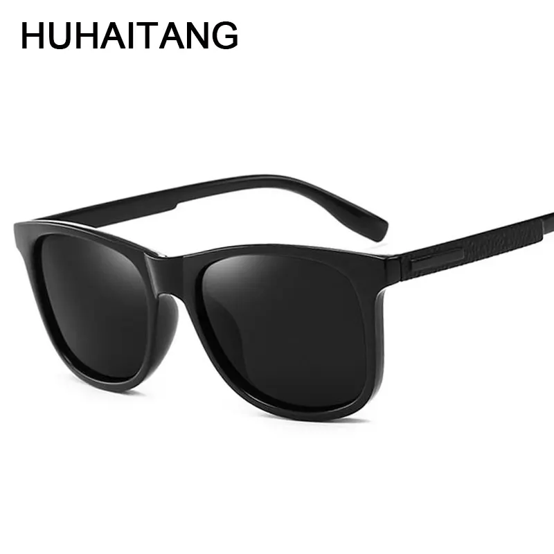 Роскошные квадратные поляризационные солнцезащитные очки для мужчин фирменный