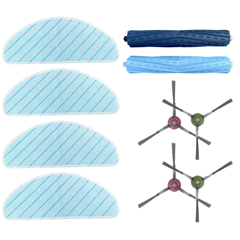 

Аксессуары для пылесоса Ecovacs T9 Power Max Aivi, аксессуары для очистки от пыли, скручивающаяся щетка, края, тряпичная щетка