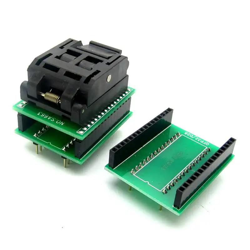 

Qfp-32 sa663 burning stand 7x70.8mm burner adapter conversion base chip test stand
