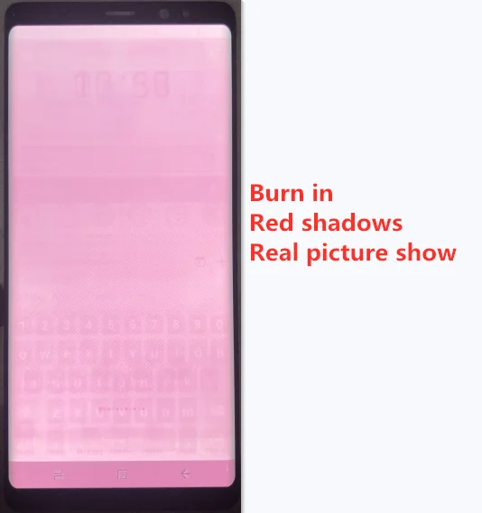 

Original For Samsung Galaxy NOTE8 LCD N950A N950U N950F N950V Touch Screen Galaxy NOTE9 N960D N960F Screen Assembly serious burn