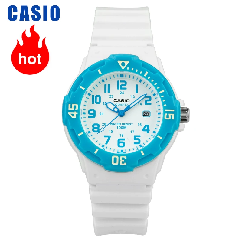 Casio montre sport étanche простые кварцевые женские часы étudiant LRW 200H 2Bwomen|Женские наручные