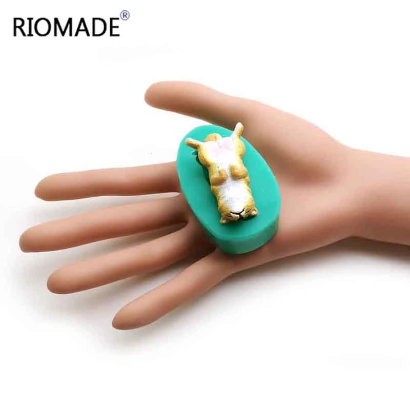 Силиконовая форма для мастики в виде собаки инструменты украшения тортов