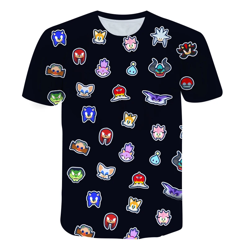 

Kids Clothes Boys Superzings Girls Xxx Summer Sweatshirt Graphic T Shirts Cotton 3D Full Picture Top Anime Super Hedgehog