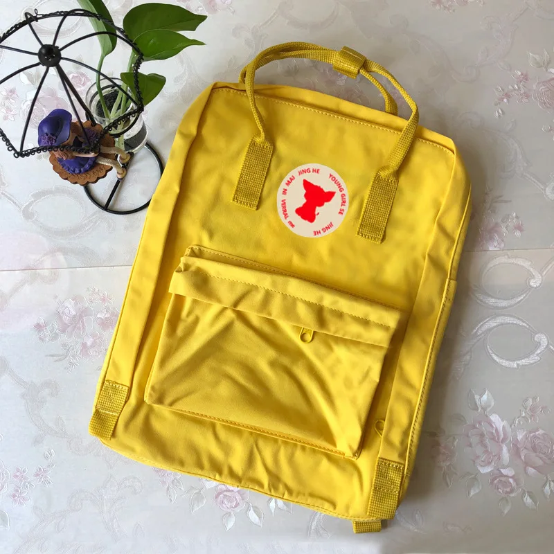 

[Hemming]Factory direct sale outdoor couple fox backpack waterproof schoolbag Arctic simple backpack female