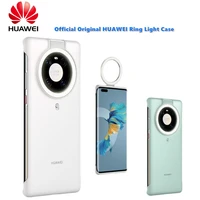 official original huawei mate 4040 pro ring light case additonal lighting flash camera phone case cover with mini flashlight