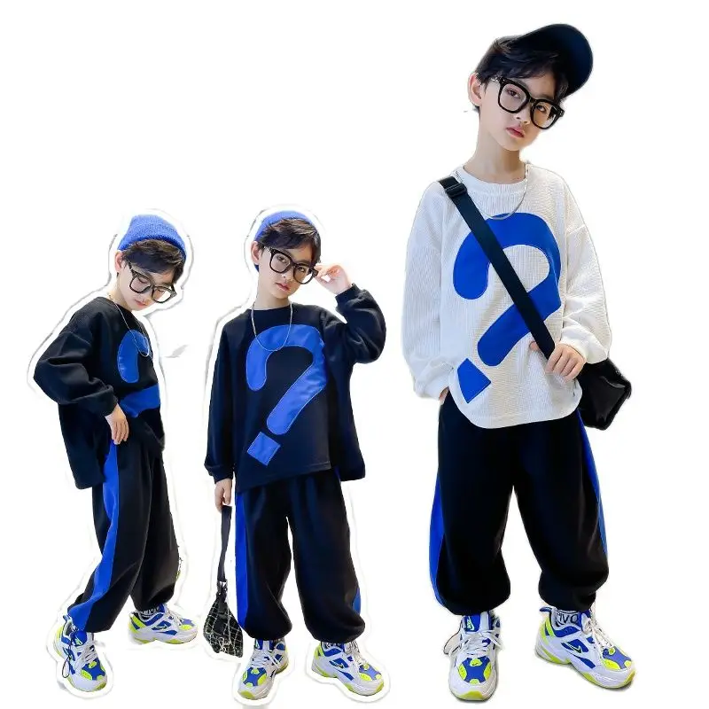 

Boy sets new Clothing sets big boy's short Long sleeve two-piece Children's clothing Clothes for teenagers for children