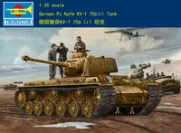 trumpeter models assembled military tank model 00366 kv 1 756r captured german tanks