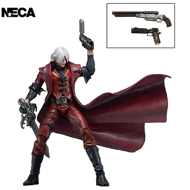 

Фигурка NECA оригинальная, 18 см, Dante Cry Dante, подвижная модель, декоративная кукла, забавная коллекционная игрушка, подарки