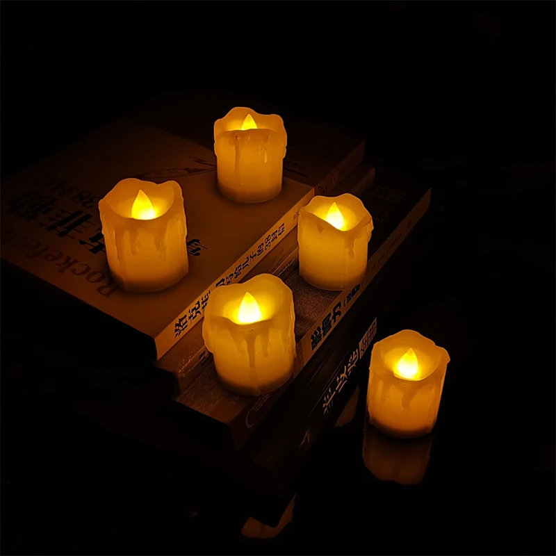 

Flameless LED Tealight Candle Christmas Party Decoration Battery Operated Candle