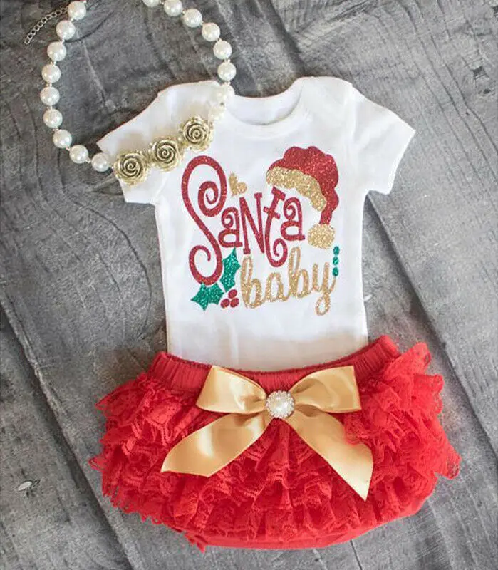 

My 1st Christmas/боди с дизайном «Принцесса» для маленьких девочек, короткая юбка-пачка с рюшами, одежда с буквенным принтом, многослойные кружевны...